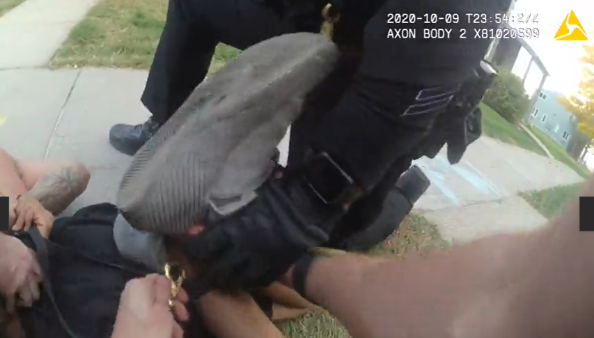 colorado-police-officer-hogtied-man;-left-him-facedown-in-patrol-car-for-more-than-10-minutes