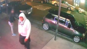 Police are searching for this man and a dark Mini Cooper in connection with a slashing during an attempted robbery. -Photo by NYPD