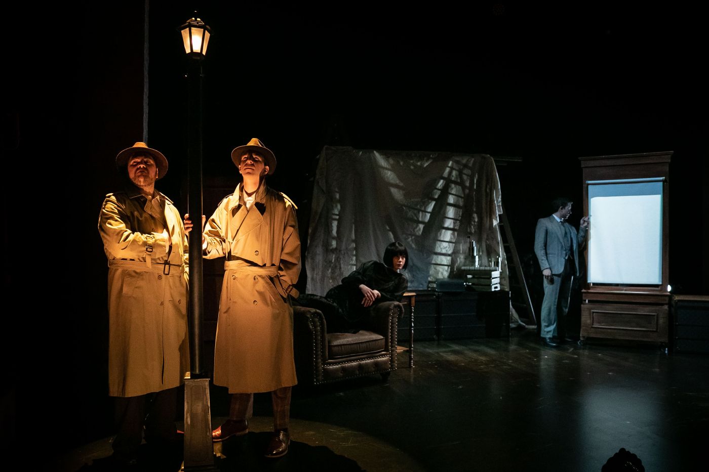 theater-reviews:-one-play-has-no-shortage-of-antics,-another-no-paucity-of-ambition