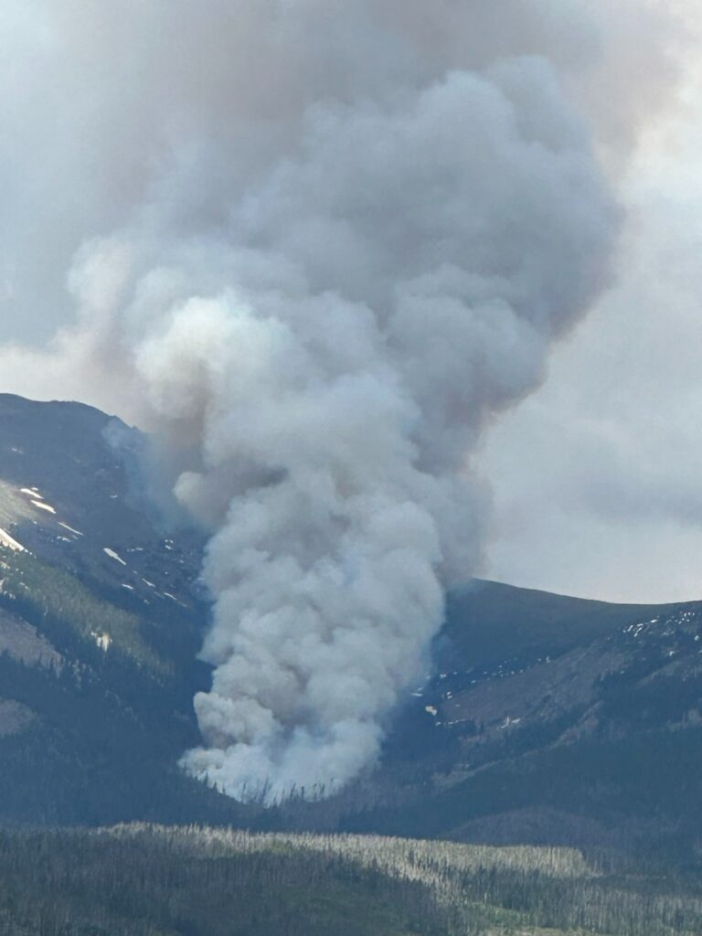 rainfall-helps-firefighters-battling-devil’s-thumb-fire-smoldering-northeast-of-fraser